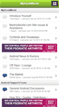 Mobile Screenshot of mydroidworld.com