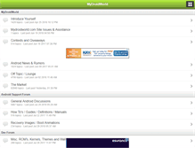 Tablet Screenshot of mydroidworld.com